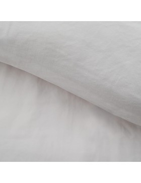 Juego de ropa de cama de 3 piezas de microfibra lisa lavada 100 % poliéster – LIAM – Certificado Oeko-TEX
