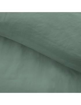 Conjunto de cama de 3 peças em microfibra lisa lavada, 100% poliéster – LIAM – Certificado Oeko-TEX