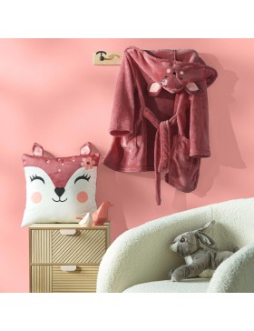Afneembare fluwelen kussenhoes, 100% polyester print – Handige ritssluiting – Bichette Oeko-TEX gecertificeerd