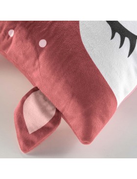 Fodera per cuscino in velluto rimovibile, stampa 100% poliestere - Pratica chiusura con cerniera - Certificato Bichette Oeko-TEX