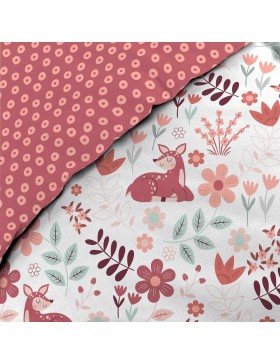 Completo letto 100% cotone – Copripiumino 140x200 cm + 1 federa 63x63 cm – Bichette – Certificato Oeko-TEX