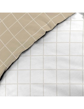 Jogo de cama 100% algodão – Cadria Natural – Certificado Oeko-TEX