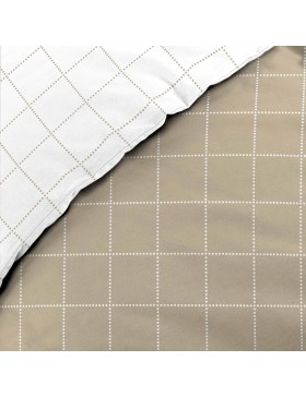 Beddengoedset van 100% katoen – Cadria Natural – Oeko-TEX gecertificeerd