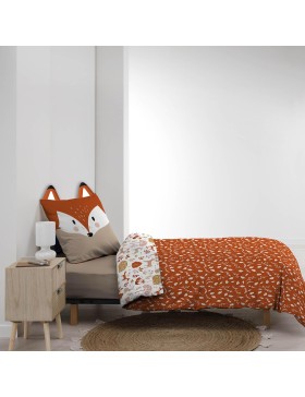 Conjunto de cama 100% algodão – Capa de edredom 140x200 cm + 1 fronha 63x63 cm – ROXY – Certificado Oeko-TEX