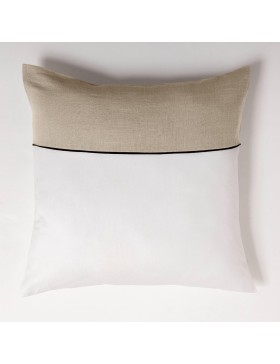 Parure Gabrielle - Housse de Couette avec Fermeture Pression Discrète + 2 Taies d’Oreiller - 100% Coton - Oeko-Tex