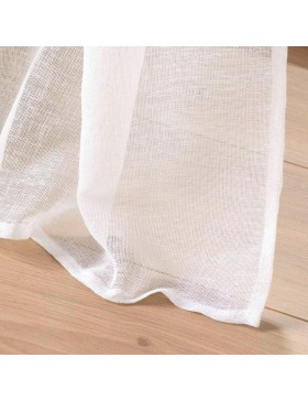 Voilage à Œillets Voile Tissé 100 % Polyester – CARLIN – Certifié Oeko-TEX