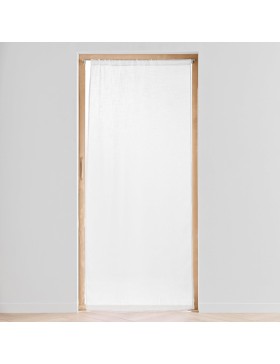 Voilage Passe-Tringle Effet Lin Tissé 100 % Polyester – Haltona – Certifié Oeko-TEX