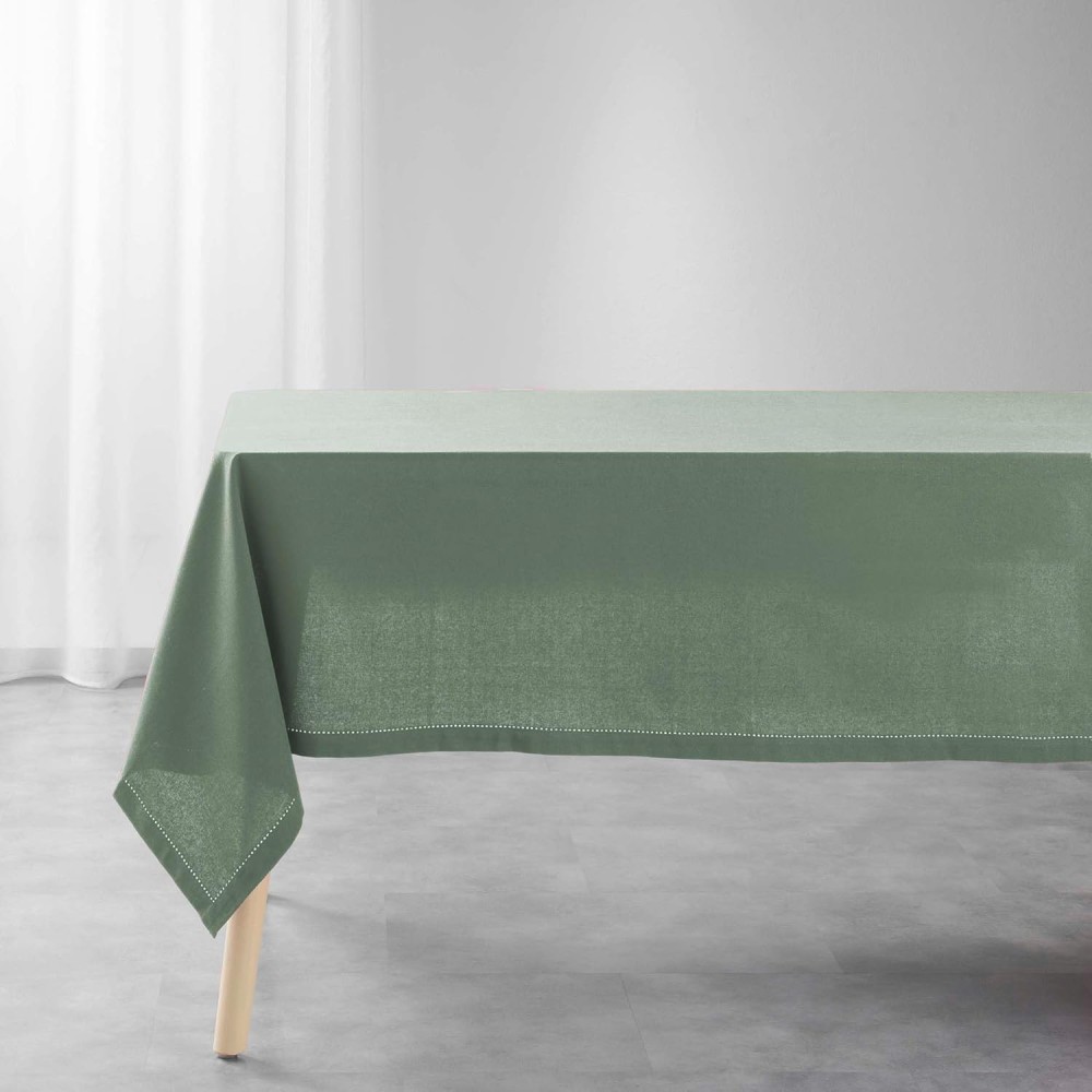 Nappe Rectangulaire 140 x 240 cm 100% Coton Uni – CHARLINE – Douceur d’Intérieur – Certifiée Oeko-TEX