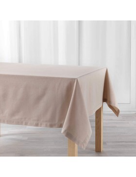 Nappe Rectangulaire 140 x 240 cm 100% Coton Uni – CHARLINE – Douceur d’Intérieur – Certifiée Oeko-TEX