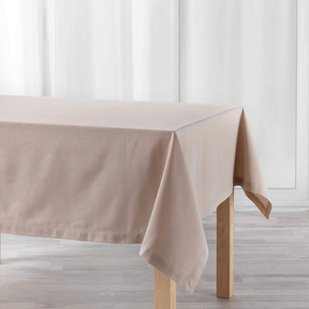Nappe Rectangulaire 140 x 240 cm 100% Coton Uni – CHARLINE – Douceur d’Intérieur – Certifiée Oeko-TEX