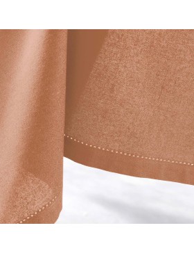 Nappe Rectangulaire 140 x 240 cm 100% Coton Uni – CHARLINE – Douceur d’Intérieur – Certifiée Oeko-TEX