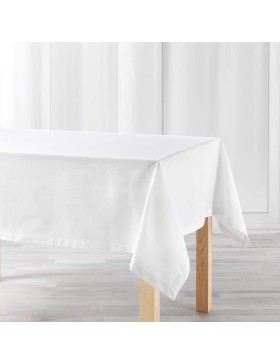 Nappe Rectangulaire 140 x 240 cm 100% Coton Uni – CHARLINE – Douceur d’Intérieur – Certifiée Oeko-TEX