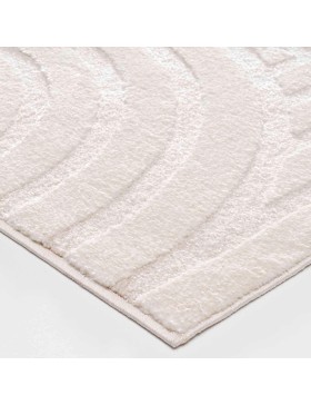 Tapis de Salon Rectangulaire Uni – Tapis Doux à Motif en Relief – Maximus – Douceur D'intérieur – Certifié Oeko-TEX