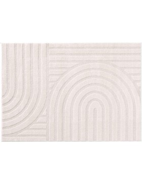 Tapis de Salon Rectangulaire Uni – Tapis Doux à Motif en Relief – Maximus – Douceur D'intérieur – Certifié Oeko-TEX