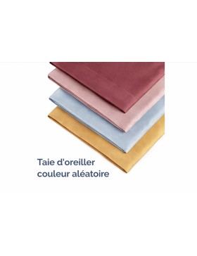 Set van 100% katoenen kussenslopen, 57 draden per inch - willekeurige kleuren