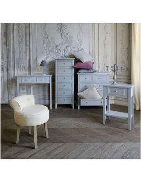 ATMOSPHERA - Table de Chevet - L 45 x P 30 x H 67 cm, 1 Tiroir - Charme