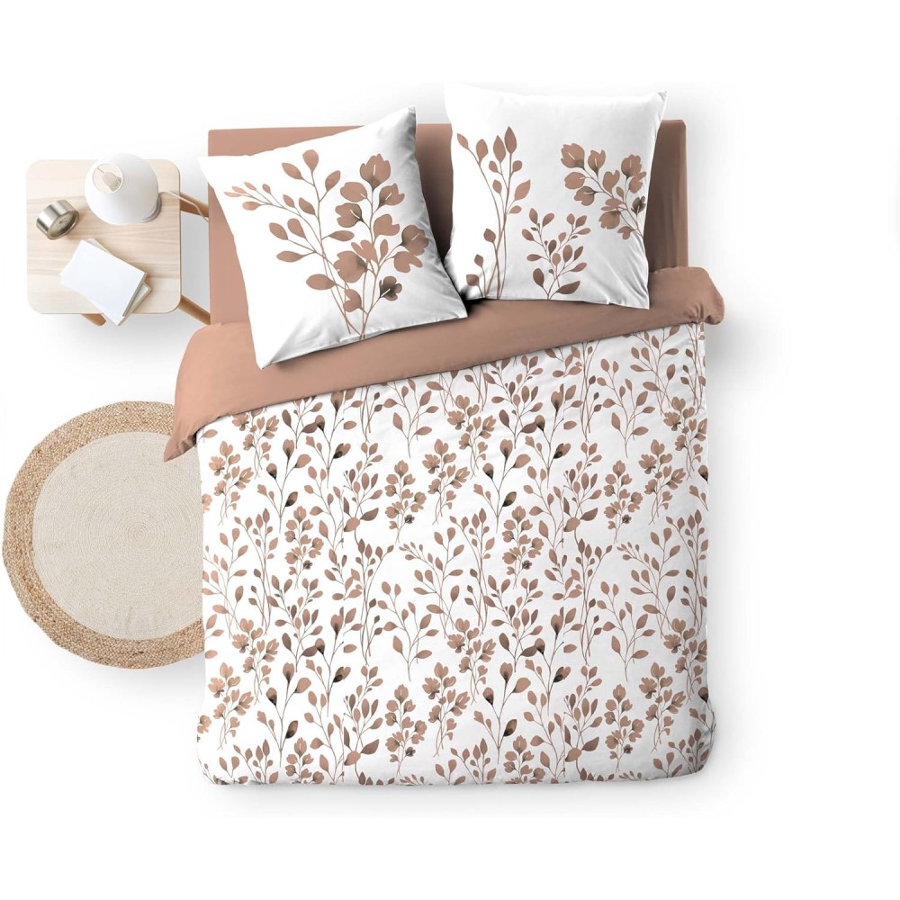 copy of Parure de Lit 100% Coton – Housse de Couette et Taie d’Oreiller – Fermeture Pressions Discrètes – Certifiée Oeko-TEX