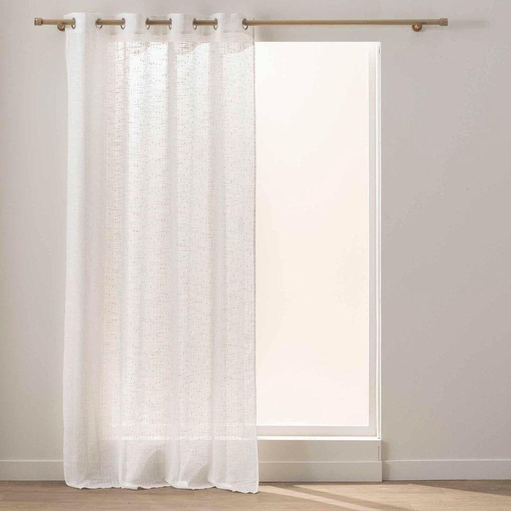 copy of Voilage à Œillets Voile Tissé – Rideau Léger Semi-Transparent en Polyester