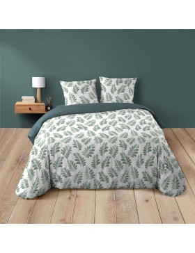 copy of Parure de Lit 100% Coton – Housse de Couette et Taie d’Oreiller – Fermeture Pressions Discrètes – Certifiée Oeko-TEX