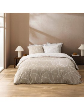 copy of Parure de Lit 100% Coton – Housse de Couette et Taie d’Oreiller – Fermeture Pressions Discrètes – Certifiée Oeko-TEX