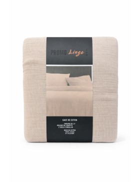 Parure de lit en Gaze de Coton 240x260cm