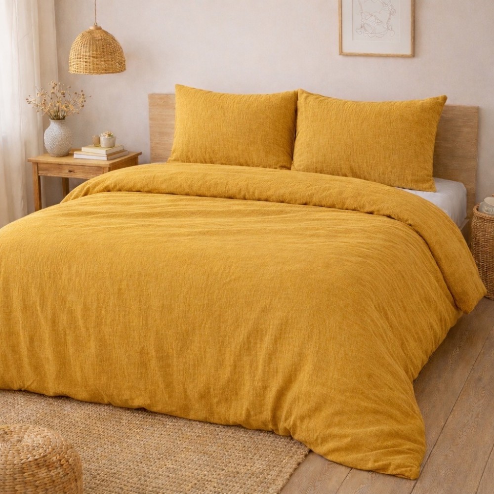 Parure de lit en Gaze de Coton 240x260cm