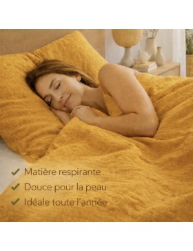 Parure de lit en Gaze de Coton 240x260cm