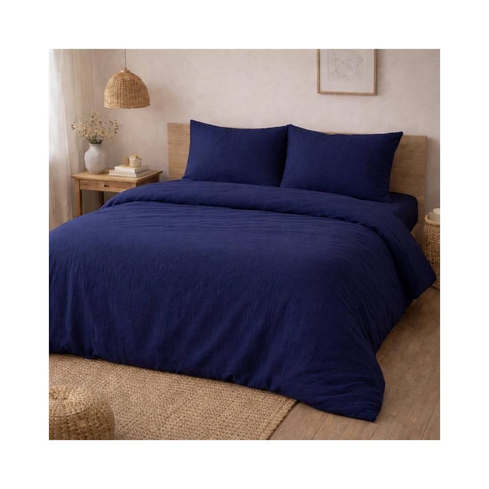 Jogo de roupa de cama em gaze de algodão 240x260cm