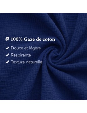 Katoenen gaas bedset 240x260cm