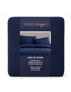 Parure de lit en Gaze de Coton 240x260cm