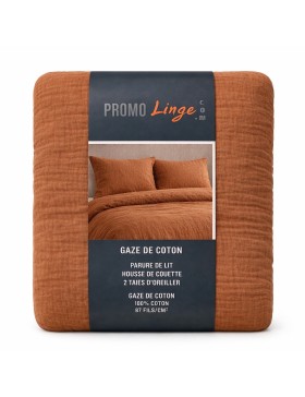 Parure de lit en Gaze de Coton 240x260cm