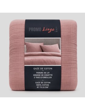 Parure de lit en Gaze de Coton 240x260cm