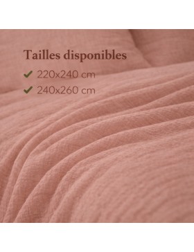 Parure de lit en Gaze de Coton 240x260cm