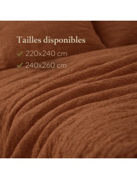 Katoenen gaas bedset 240 x 220 cm