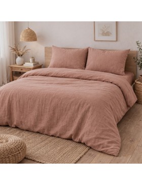 Jogo de roupa de cama em gaze de algodão, 240 x 220 cm