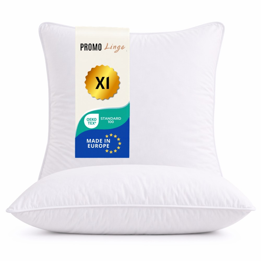 Fronha Premium Macia - Capa de Microfibra Macia e Enchimento de Fibra Oca 100% Poliéster - 65x65cm