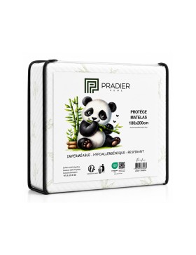 Protège-Matelas Bambou Imperméable et Respirant – Bonnet Extensible jusqu'à 35 cm