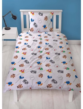 Parure de Lit Super Mario Réversible en Microfibre – Housse de Couette et Taie d’Oreiller Collection Nintendo