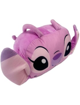 Disney Lilo & Stitch 3D-kussen van zachte microvezel – Pluche decoratief kussen in de vorm van een engel of Stitch
