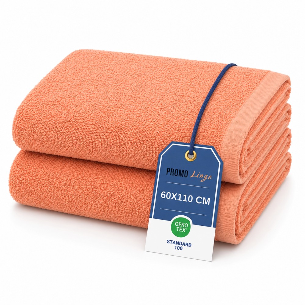 Badhanddoeken van 100% katoen 500 g/m² – Set van zachte, absorberende en duurzame handdoeken