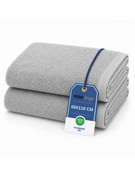 Badhanddoeken van 100% katoen 500 g/m² – Set van zachte, absorberende en duurzame handdoeken