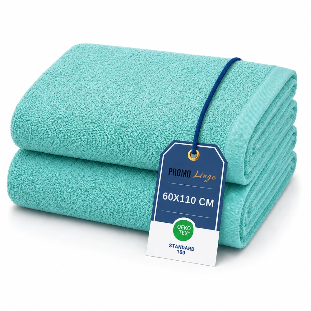 Badhanddoeken van 100% katoen 500 g/m² – Set van zachte, absorberende en duurzame handdoeken
