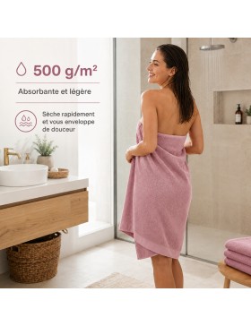 Badhanddoeken van 100% katoen 500 g/m² – Set van zachte, absorberende en duurzame handdoeken