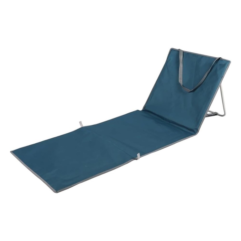 Matelas de Plage Pliable avec Dossier Réglable – Bain de Soleil Portable Rembourré
