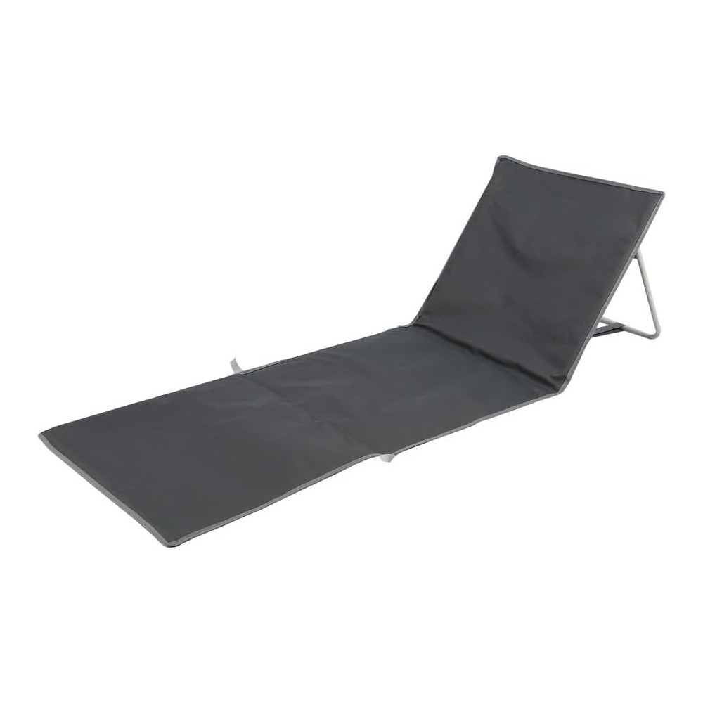 Opvouwbaar strandmatras met verstelbare rugleuning – Draagbaar, gewatteerd ligbed