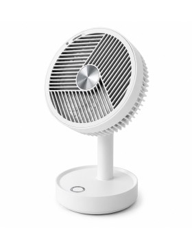 Ventilateur de Table Électrique Oscillant et Réglable – Ventilateur Compact avec Alimentation USB