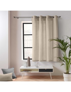 copy of Voilage Passe-Tringle Voile Sablé 100 % Polyester – Douceur d’Intérieur – Lissea – Certifié Oeko-TEX