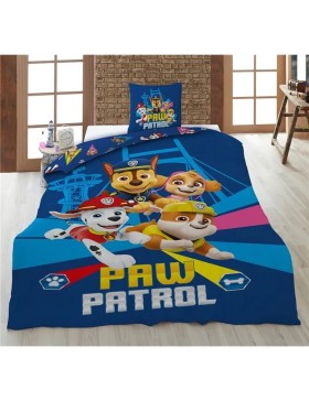 copy of Paw Patrol beddengoedset 140x200 + kussensloop 65x65, omkeerbaar, polykatoen, Chase, Marshall, Stella, Ruben
