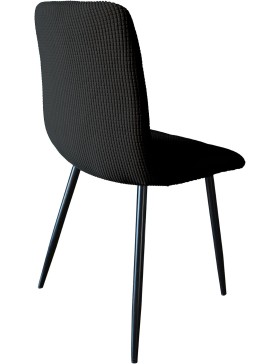 copy of Funda de silla elástica de poliéster gofrado con certificación Oeko-TEX