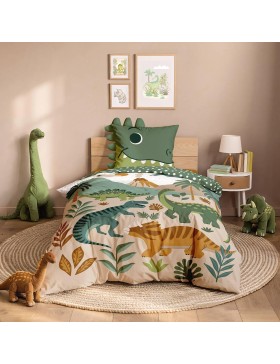 copy of Conjunto de cama 100% algodão – Capa de edredom 140x200 cm + 1 fronha 63x63 cm – TIGRY – Certificado Oeko-TEX